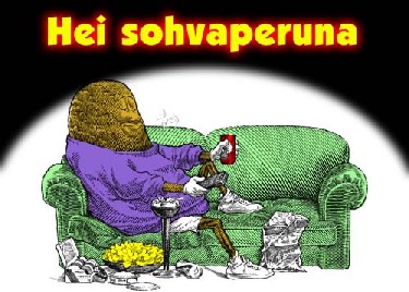 Hei sohvaperuna!